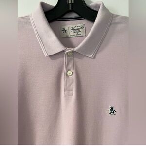 Original Penguin Men's Light Purple Polo Shirt